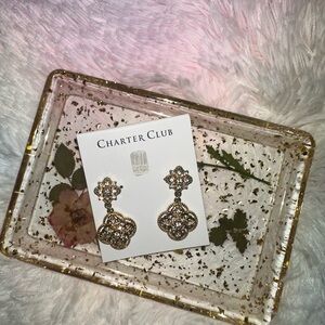 Charter Club Gold and Silver Earrings